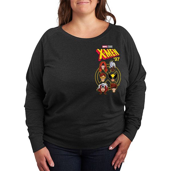 Plus size X-Men 97 oversized футболка с длинным рукавом и принтом на груди Marvel
Plus size X-Men 97 oversized футболка с длинным рукавом и принтом на груди Marvel