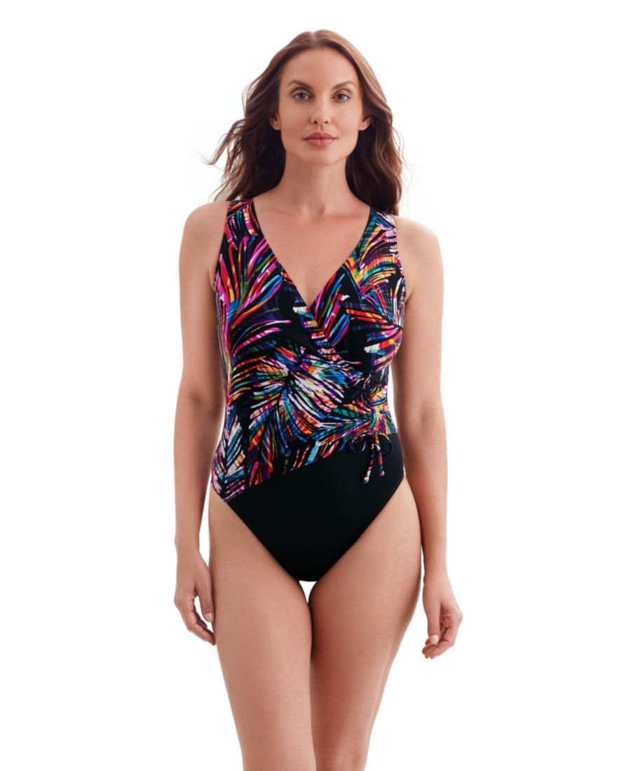 Женский цельный купальник Coolangata с присборенной юбкой и имитацией завязок, удлиненным торсом и современным дизайном, подчеркивающим ноги Longitude, Coolangata
Женский цельный купальник Coolangata с присборенной юбкой и имитацией завязок, удлиненным торсом и современным дизайном, подчеркивающим ноги Longitude, Coolangata