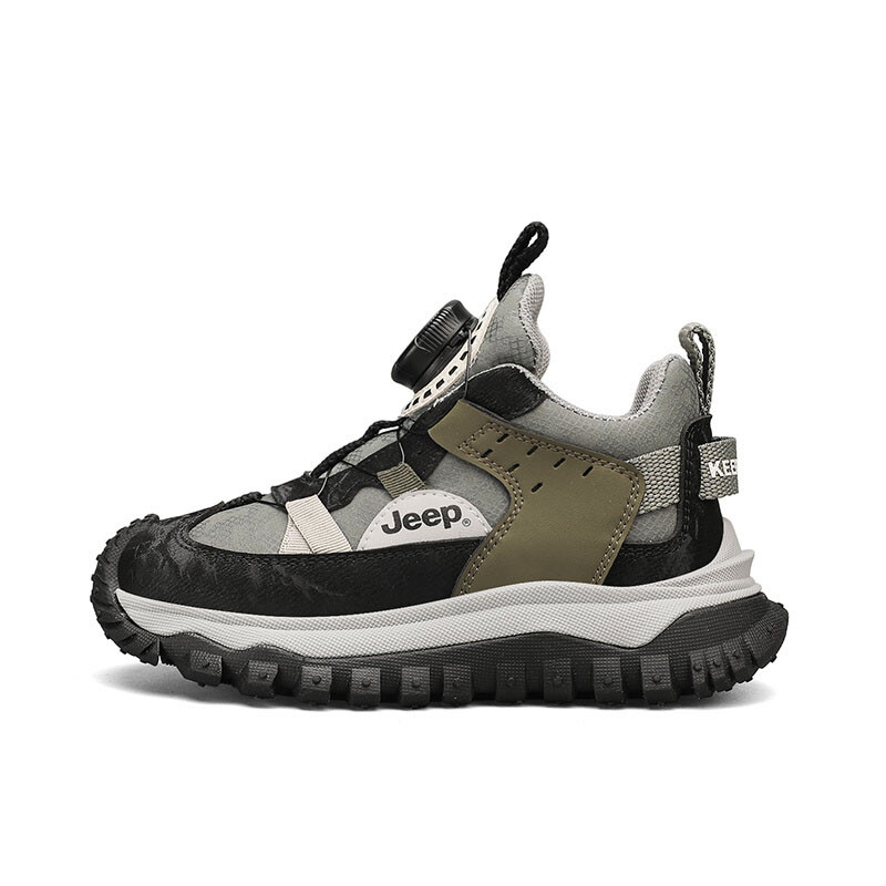 Детские кеды Kids High-top Green Jeep, зеленый 
Детские кеды Kids High-top Green Jeep, зеленый