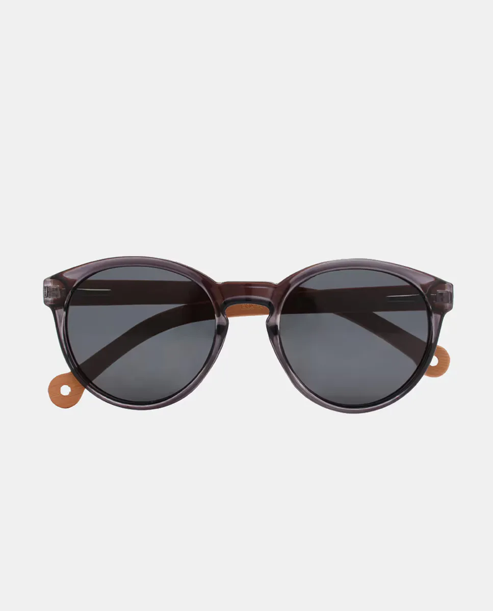 Круглые солнцезащитные очки из переработанных материалов с бамбуковыми дужками Parafina, серый
Круглые солнцезащитные очки из переработанных материалов с бамбуковыми дужками Parafina, серый