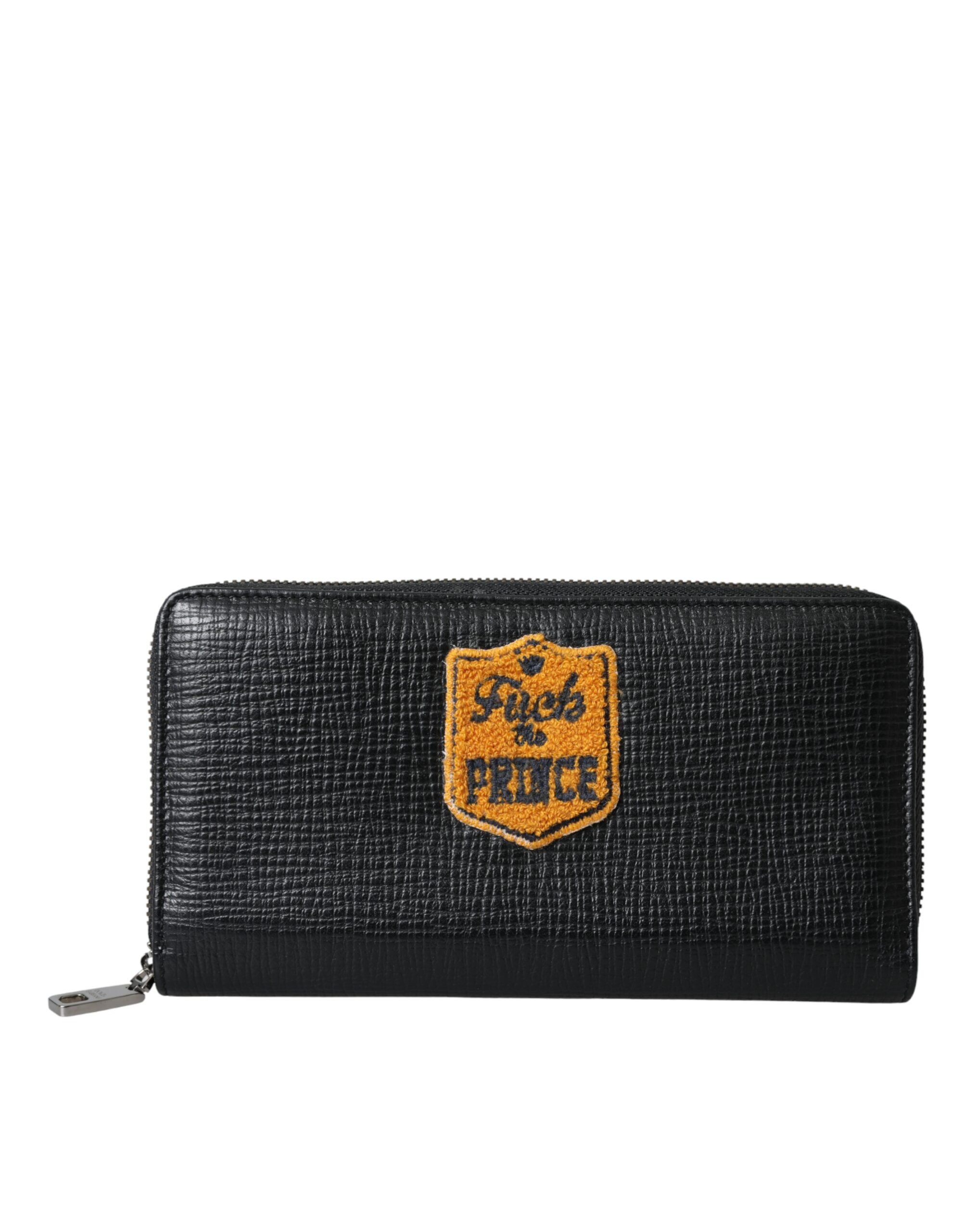 Кошелек Continental из черной кожи с нашивкой-логотипом на молнии Dolce & Gabbana
Кошелек Continental из черной кожи с нашивкой-логотипом на молнии Dolce & Gabbana