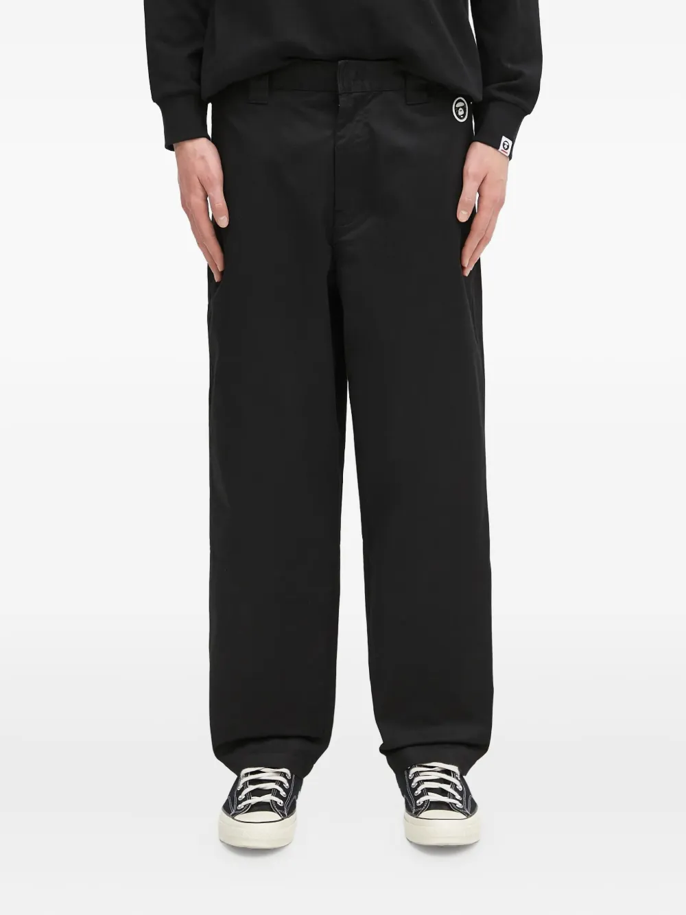 Брюки с эластичным поясом AAPE BY *A BATHING APE, черный
Брюки с эластичным поясом AAPE BY *A BATHING APE, черный