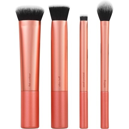 Набор кистей для макияжа Face Base для консилера, тонального крема и контурирующей пудры — набор из 4 предметов, Real Techniques
Набор кистей для макияжа Face Base для консилера, тонального крема и контурирующей пудры — набор из 4 предметов, Real Techniques