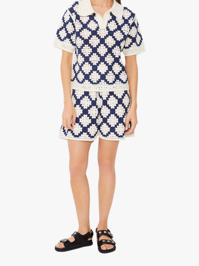 Геометрическая рубашка поло perisol SUNCOO, темно-синий/белый
Геометрическая рубашка поло perisol SUNCOO, темно-синий/белый