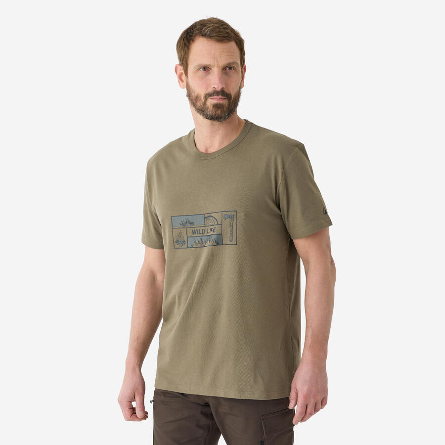 SOLOGNAC Футболка 100% хлопок с изображением дикой природы
SOLOGNAC Футболка 100% хлопок с изображением дикой природы