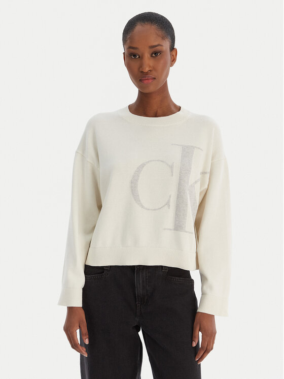 Свитер regular fit Smooth LV047E304G Calvin Klein Jeans, бежевый
Свитер regular fit Smooth LV047E304G Calvin Klein Jeans, бежевый