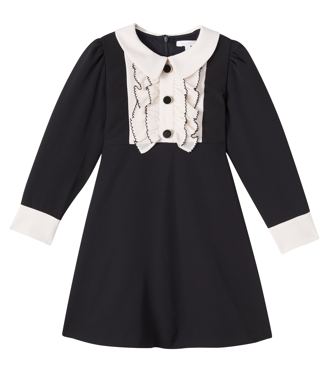 Платье из твила с оборками Patachou, черный
Платье из твила с оборками Patachou, черный