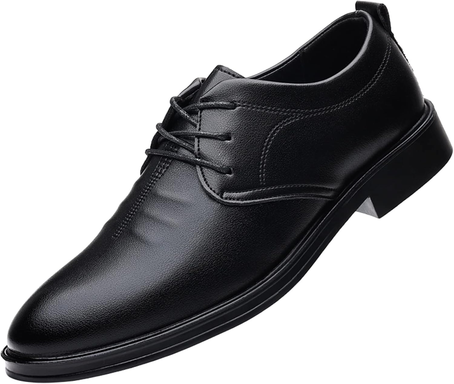 Мужские туфли на шнуровке с круглым носком, из искусственной кожи, с подошвой из противоскользящей резины, каблук-блок, низкие, подходят для многих случаев. (Цвет: черный.5) Gommer
Мужские туфли на шнуровке с круглым носком, из искусственной кожи, с подошвой из противоскользящей резины, каблук-блок, низкие, подходят для многих случаев. (Цвет: черный.5) Gommer