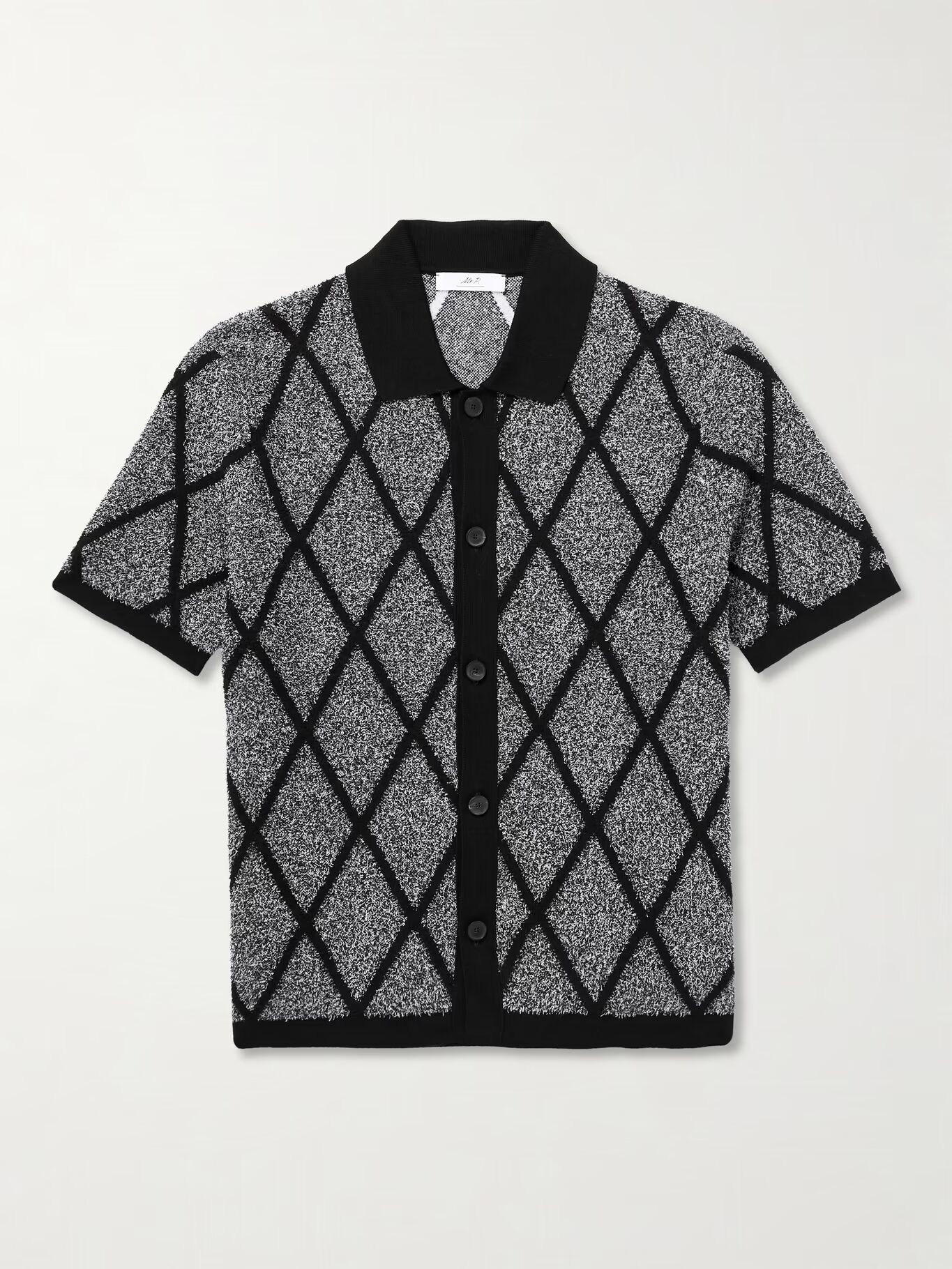 Рубашка из органического хлопка с жаккардовым переплетением и махровой фактурой MR P., серый
Рубашка из органического хлопка с жаккардовым переплетением и махровой фактурой MR P., серый