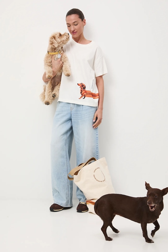 Хлопковая футболка Medicine, бежевый
Хлопковая футболка Medicine, бежевый