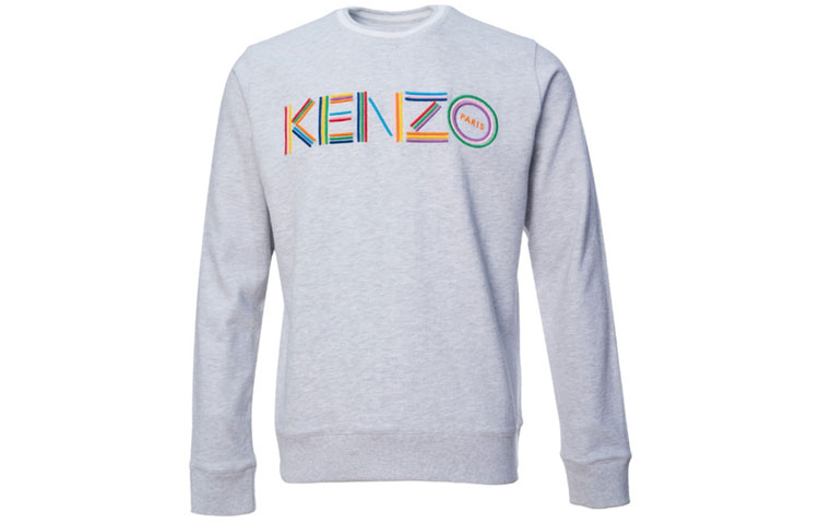 Свитер мужской серый KENZO 
Свитер мужской серый KENZO