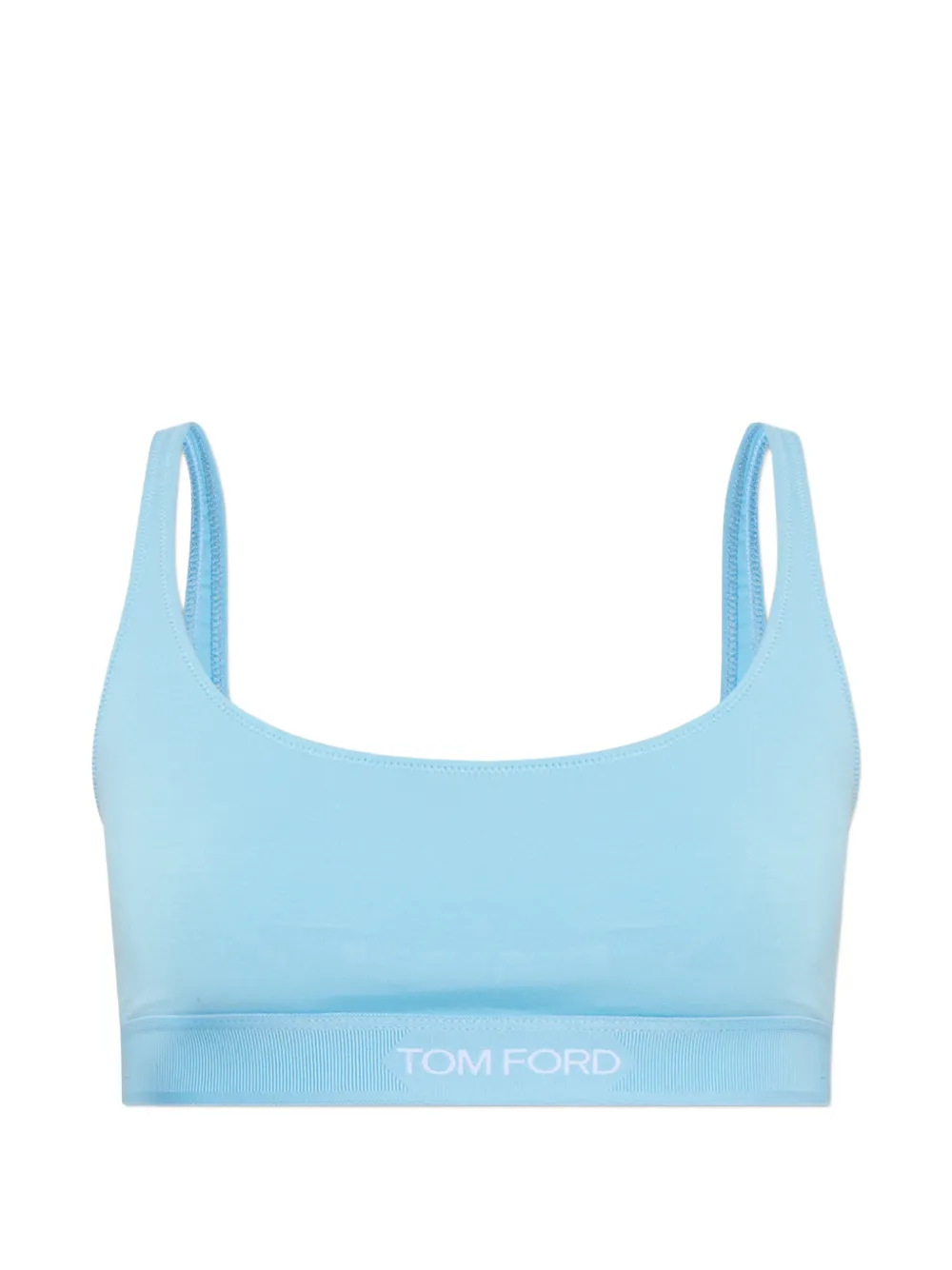 Бюстгальтер-бандо с логотипом Tom Ford, синий
Бюстгальтер-бандо с логотипом Tom Ford, синий