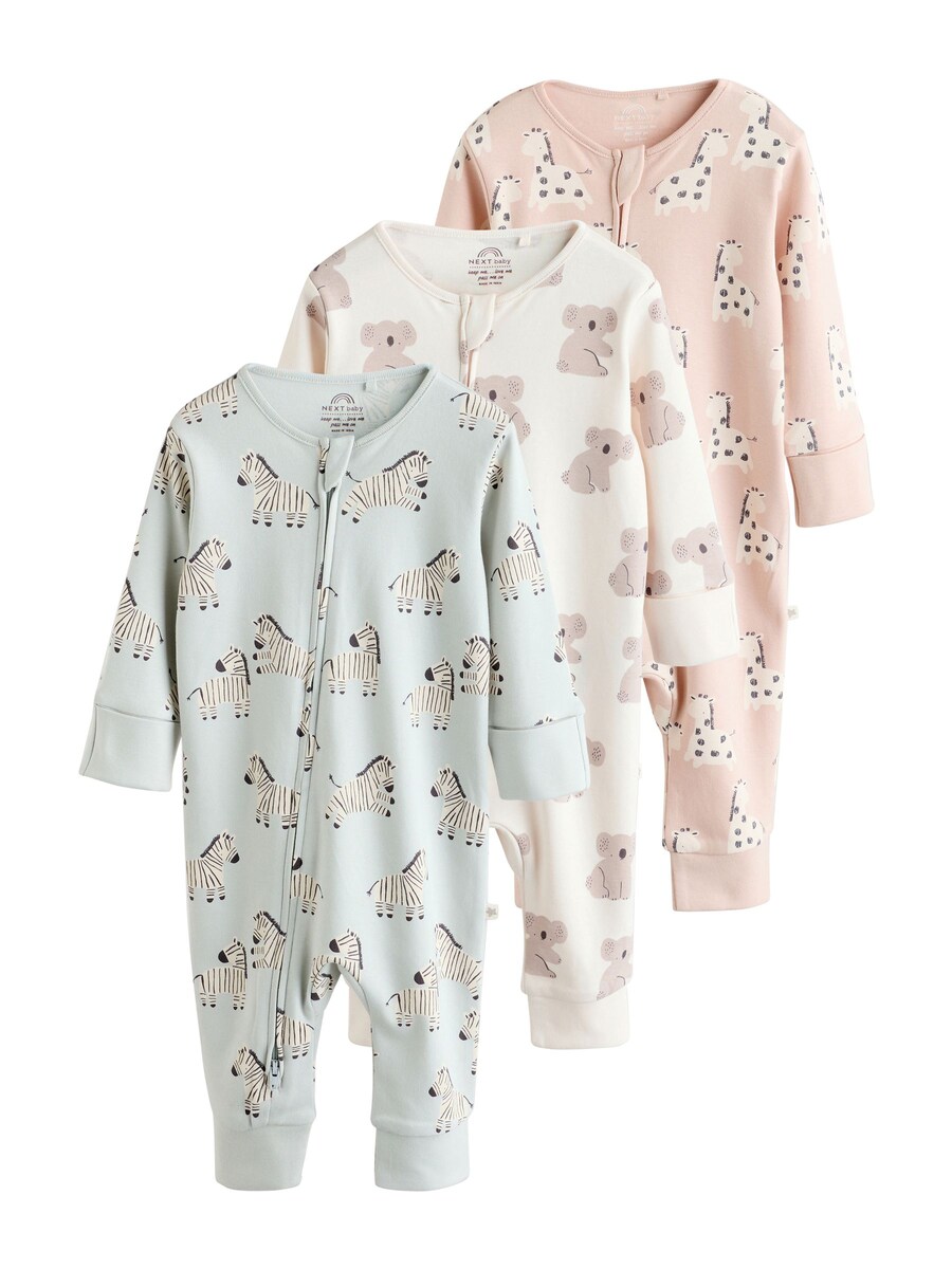 Пижама Next, светло-бежевый/мятный/пастельно-оранжевый
Пижама Next, светло-бежевый/мятный/пастельно-оранжевый