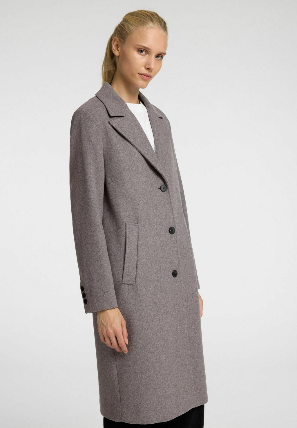 Классическое пальто SLFNEW ALMA Selected Femme, светло-серый
Классическое пальто SLFNEW ALMA Selected Femme, светло-серый