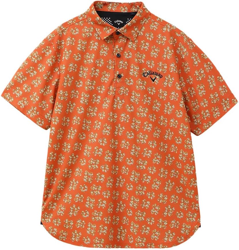 Мужская поло-рубашка Callaway C23134112 с коротким рукавом (рисунок «Насекомое и цветок», впитывает пот, быстро сохнет, защищает от УФ-излучения, антибактериальная), для гольфа, оранжевый
Мужская поло-рубашка Callaway C23134112 с коротким рукавом (рисунок «Насекомое и цветок», впитывает пот, быстро сохнет, защищает от УФ-излучения, антибактериальная), для гольфа, оранжевый