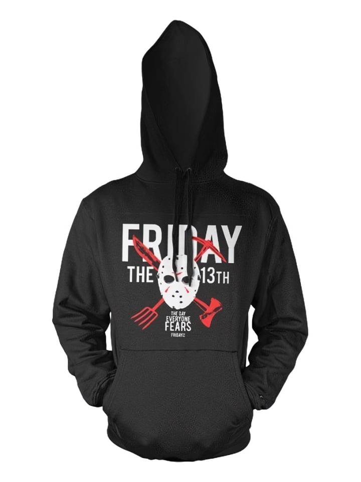 Толстовка черного цвета Friday The 13th, Черный, Толстовка черного цвета Friday The 13th
Толстовка черного цвета Friday The 13th, Черный, Толстовка черного цвета Friday The 13th