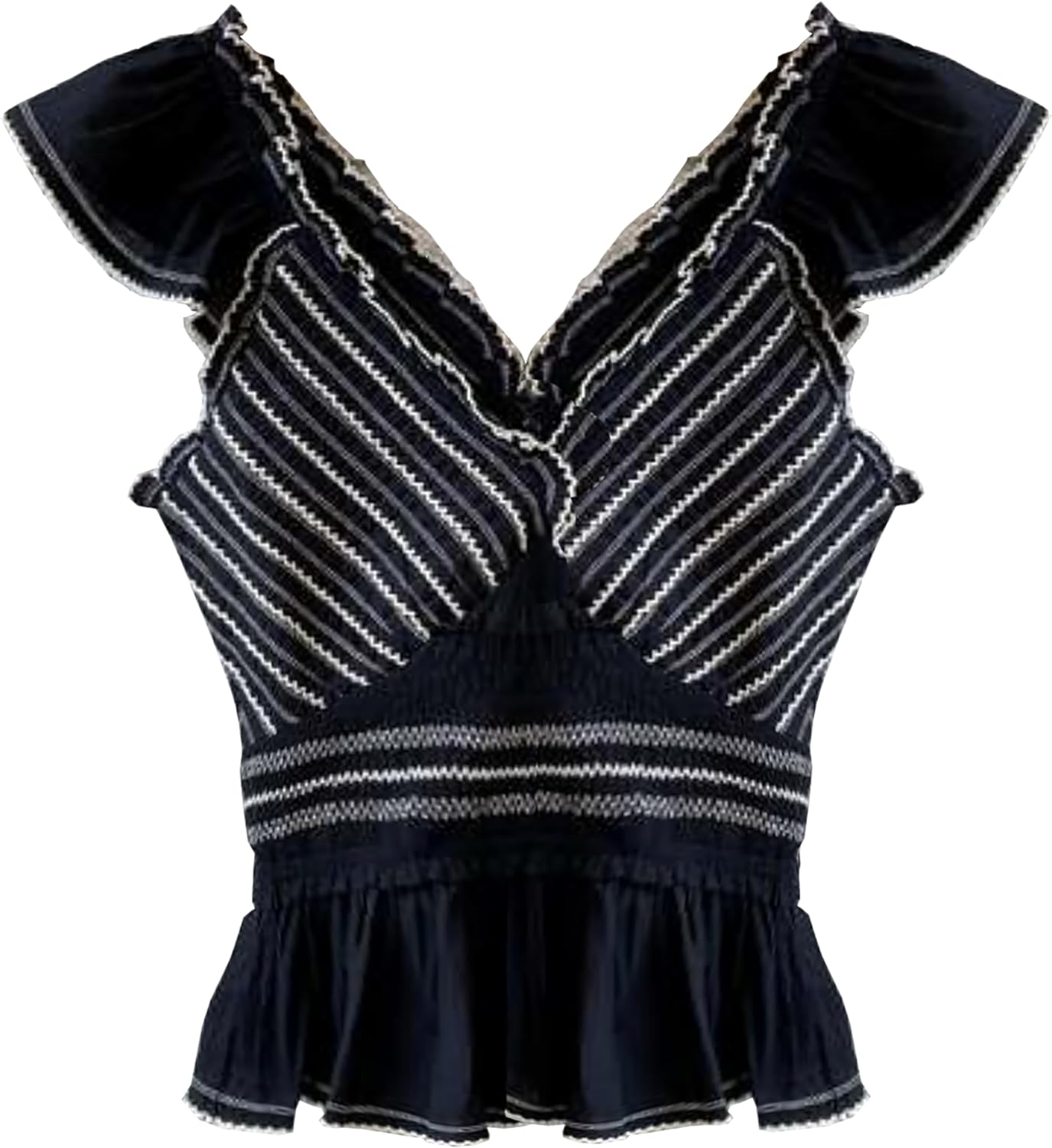 Женская блузка из батиста с рукавами-крылышками и складками Sea NY, черная
Женская блузка из батиста с рукавами-крылышками и складками Sea NY, черная