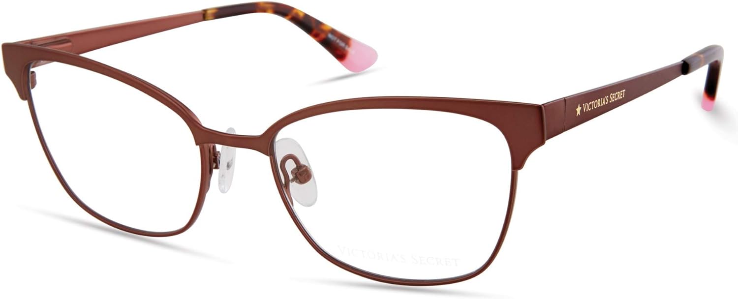 Victoria's Secret очки VS 5026 050 полуматовые коричневые с коричневой оправой, Gold Star
Victoria's Secret очки VS 5026 050 полуматовые коричневые с коричневой оправой, Gold Star