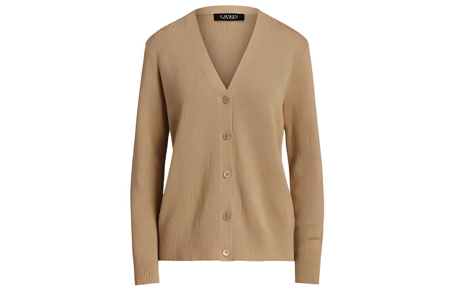 Трикотажная футболка цвета верблюжьей шерсти LAUREN RALPH LAUREN
Трикотажная футболка цвета верблюжьей шерсти LAUREN RALPH LAUREN