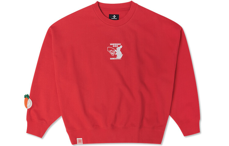 CNY Толстовка женская красная Converse 
CNY Толстовка женская красная Converse