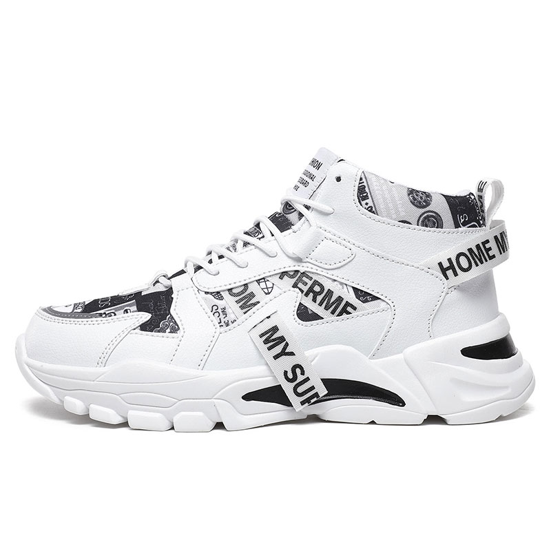 JANECO Износостойкие высокие кеды унисекс белые, цвет White
JANECO Износостойкие высокие кеды унисекс белые, цвет White