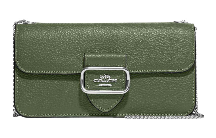 Сумка через плечо Morgan из зерненой кожи небольшого размера для женщин оливково-зеленый COACH
Сумка через плечо Morgan из зерненой кожи небольшого размера для женщин оливково-зеленый COACH