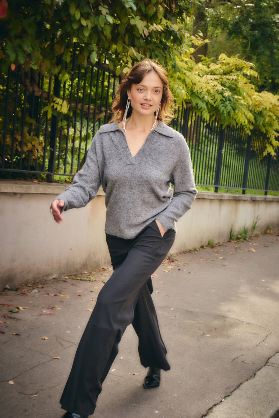 Джемпер ICHI Jumper, Dark Grey Melange/Dark Grey
Джемпер ICHI Jumper, Dark Grey Melange/Dark Grey