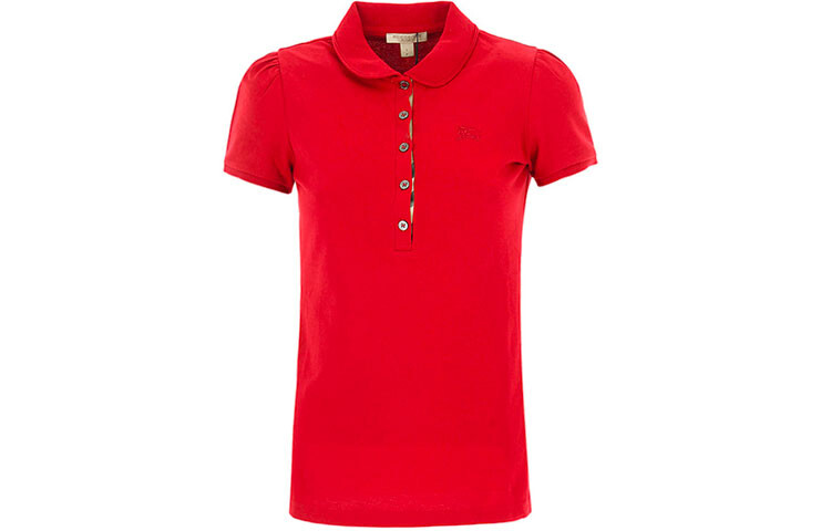 Рубашка-поло женская Burberry на пуговицах, красный
Рубашка-поло женская Burberry на пуговицах, красный