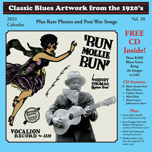 CD диск Classic Blues Artwork From the 1920s Calendar / Va: CLASSIC BLUES ARTWORK FROM THE 1920S CALENDAR (2023) (various artists)
CD диск Classic Blues Artwork From the 1920s Calendar / Va: CLASSIC BLUES ARTWORK FROM THE 1920S CALENDAR (2023) (various artists)