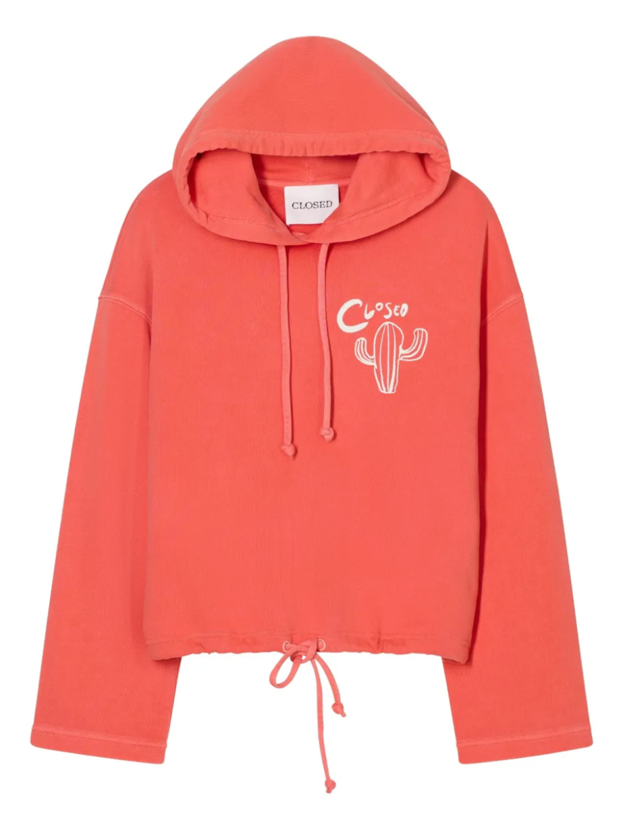 Толстовка с вышитым логотипом Closed, красный
Толстовка с вышитым логотипом Closed, красный