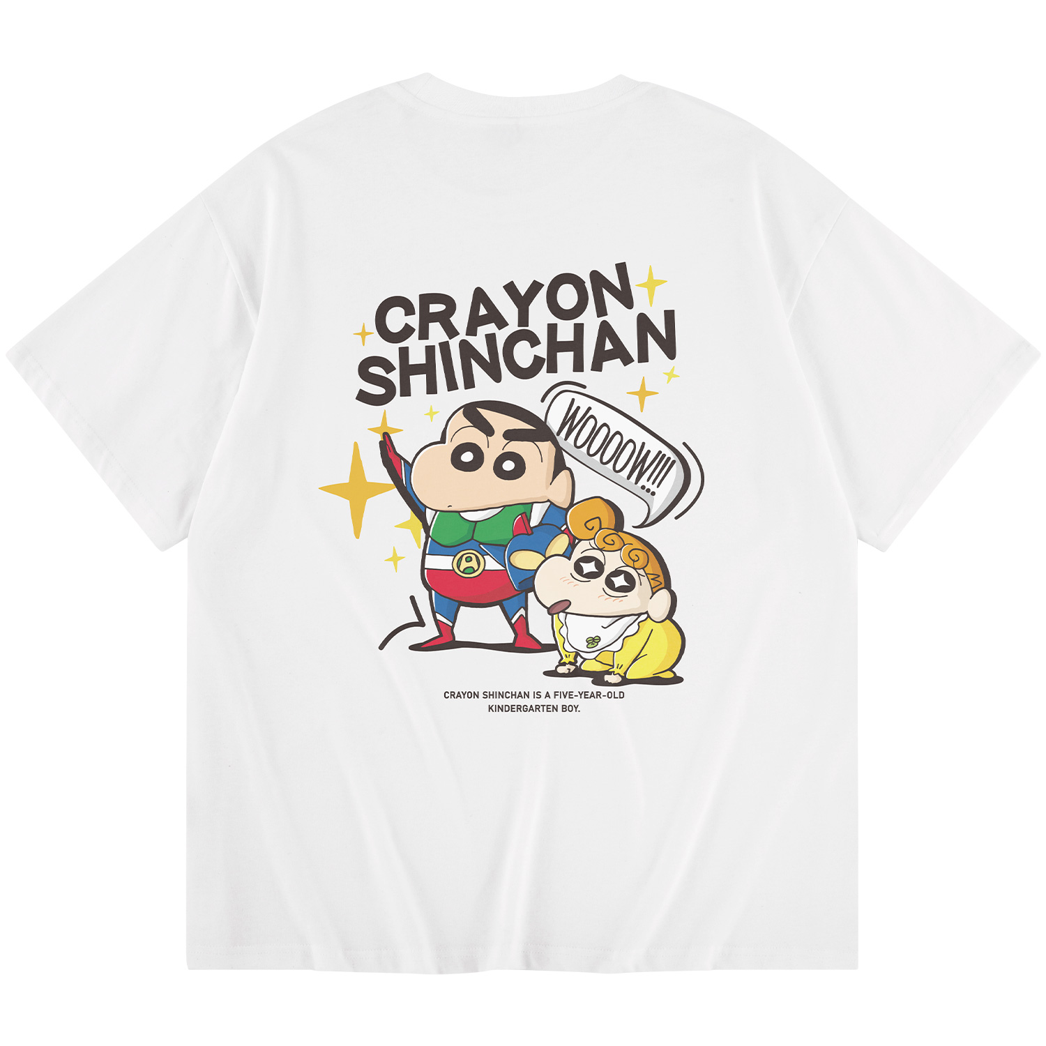 Футболка унисекс Crayon Shinchan, абрикосовая
Футболка унисекс Crayon Shinchan, абрикосовая
