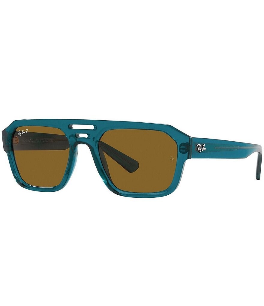 Поляризованные солнцезащитные очки-авиаторы унисекс Ray-Ban Corrigan 54 мм, синий
Поляризованные солнцезащитные очки-авиаторы унисекс Ray-Ban Corrigan 54 мм, синий