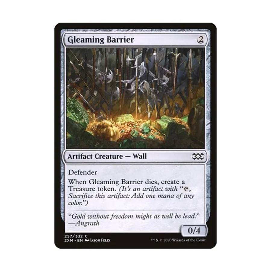 CCG Сверкающий барьер (С), MTG - Double Masters
CCG Сверкающий барьер (С), MTG - Double Masters