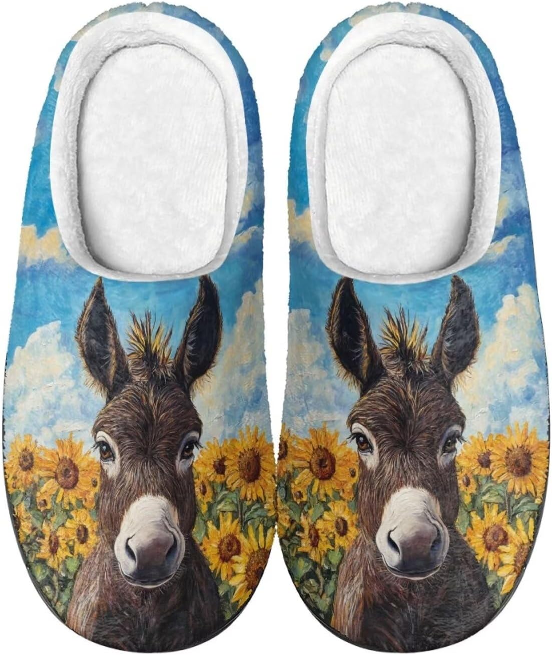 Домашние тапочки DISNIMO для мужчин, для использования в помещении и на улице, с противоскользящей подошвой, легкие, A Sunflower Donkey
Домашние тапочки DISNIMO для мужчин, для использования в помещении и на улице, с противоскользящей подошвой, легкие, A Sunflower Donkey