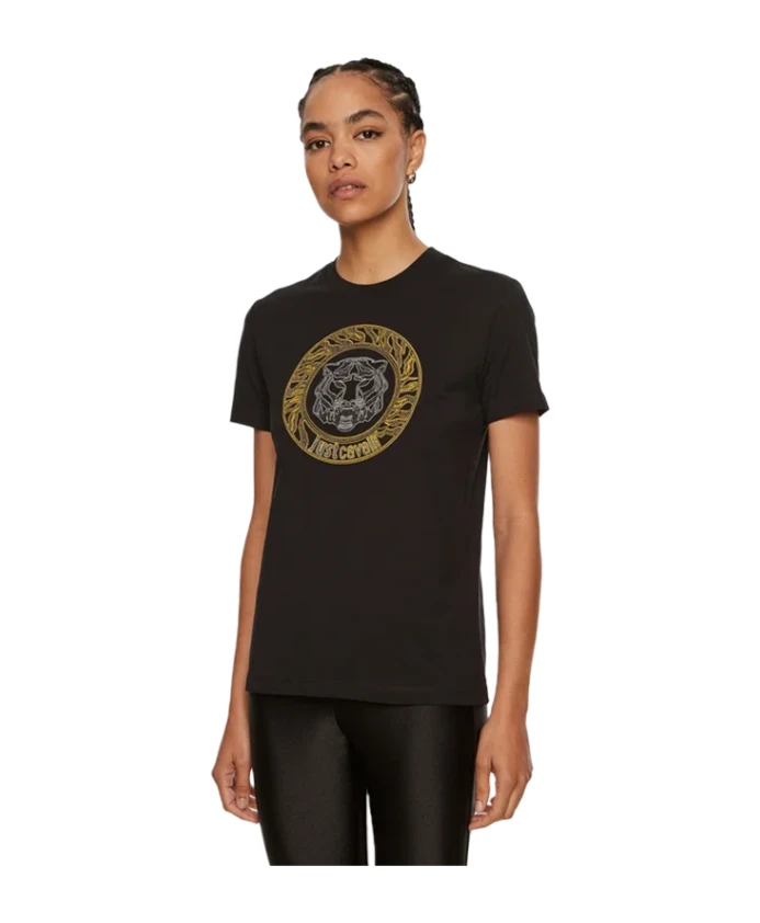 Футболка с логотипом тигра Just Cavalli, черный
Футболка с логотипом тигра Just Cavalli, черный