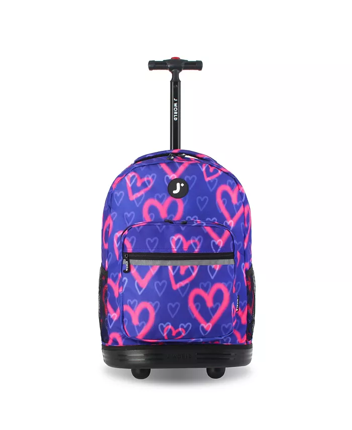 Детский рюкзак на колесиках Sunrise 18" J World, синий
Детский рюкзак на колесиках Sunrise 18" J World, синий
