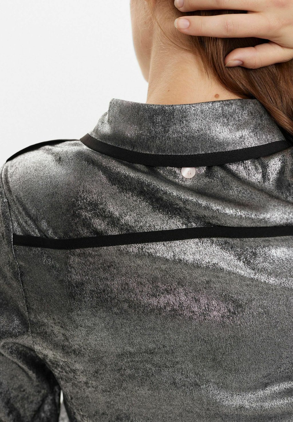 Блузка на пуговицах NUHILARY Nümph, серебристый
Блузка на пуговицах NUHILARY Nümph, серебристый