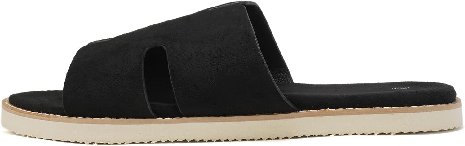 Мужские летние сандалии SoleilSandal из замши, удобные шлепанцы с стелькой из памятью формы, подошва EVA, нескользящие повседневные модные 1H-Slides, Ebony
Мужские летние сандалии SoleilSandal из замши, удобные шлепанцы с стелькой из памятью формы, подошва EVA, нескользящие повседневные модные 1H-Slides, Ebony