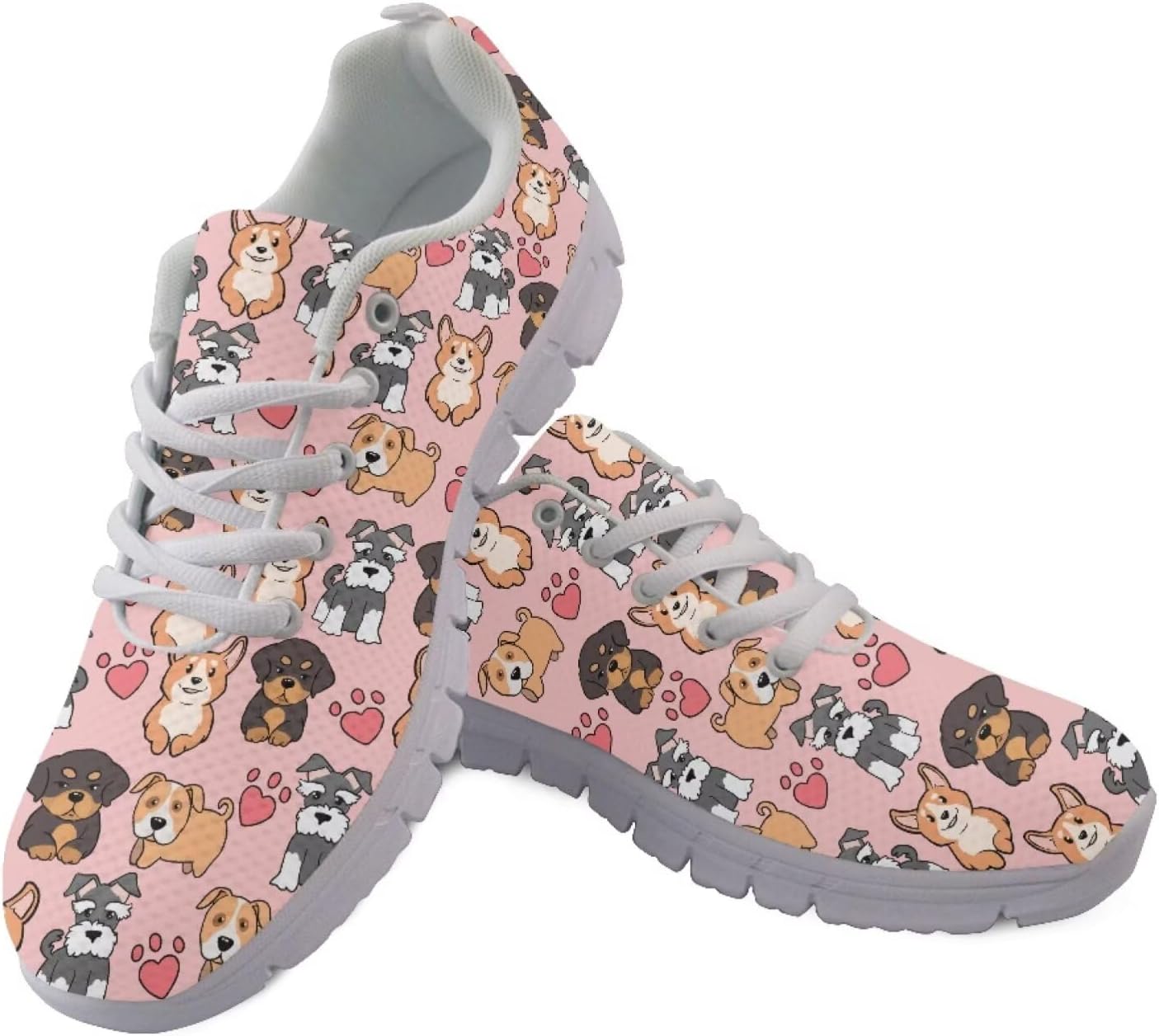 Повседневные кроссовки Легкие беговые теннисные кроссовки Нескользящие спортивные кроссовки для тренировок и занятий в зале для улицы Getelinseng, Cute Puppy
Повседневные кроссовки Легкие беговые теннисные кроссовки Нескользящие спортивные кроссовки для тренировок и занятий в зале для улицы Getelinseng, Cute Puppy