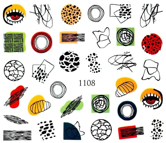 Водные наклейки для ногтей - №1108, Raisin
Водные наклейки для ногтей - №1108, Raisin