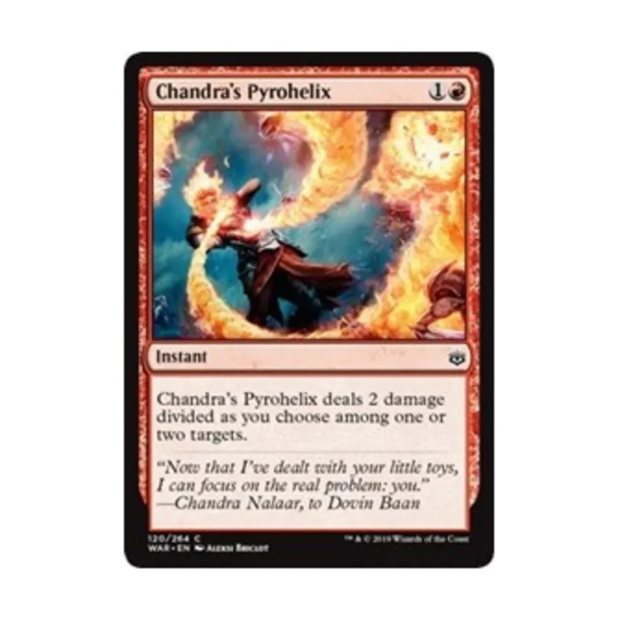 CCG Пирогеликс Чандры (клавиша C), MTG - War of the Spark
CCG Пирогеликс Чандры (клавиша C), MTG - War of the Spark