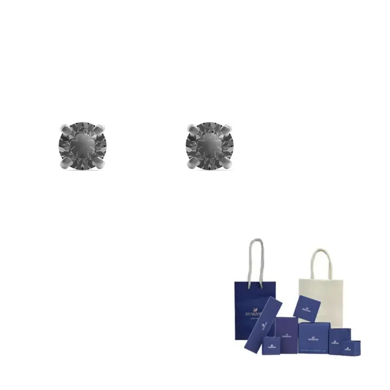 Swarovski Серьги-гвоздики для женщин с белым золотым покрытием и искусственными кристаллами
Swarovski Серьги-гвоздики для женщин с белым золотым покрытием и искусственными кристаллами