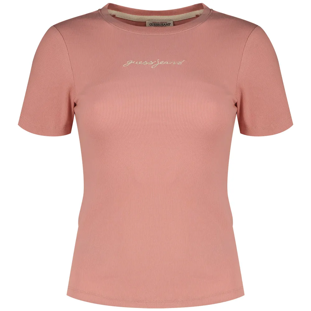 Футболка с коротким рукавом Guess Jeans Gj Sl Cn Embro Slim Rib, розовый
Футболка с коротким рукавом Guess Jeans Gj Sl Cn Embro Slim Rib, розовый
