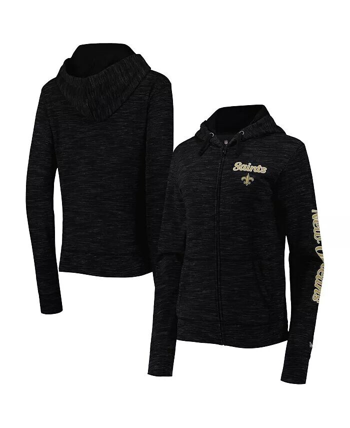 Женская черная толстовка с молнией во всю длину New Orleans Saints Reverse Space-Dye New Era
Женская черная толстовка с молнией во всю длину New Orleans Saints Reverse Space-Dye New Era