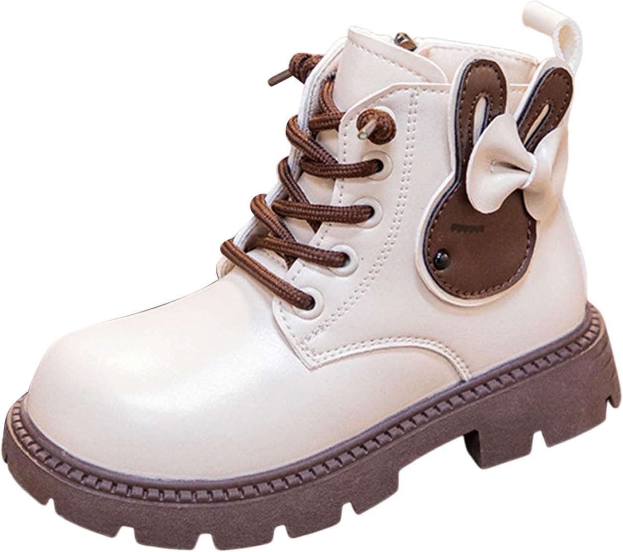 Детские ботинки IWIHMIV для девочек с низким голенищем, из искусственной кожи, зимние теплые уличные кэжуал ботиночки для малышей с шнуровкой и противоскользящей подошвой, Beige
Детские ботинки IWIHMIV для девочек с низким голенищем, из искусственной кожи, зимние теплые уличные кэжуал ботиночки для малышей с шнуровкой и противоскользящей подошвой, Beige