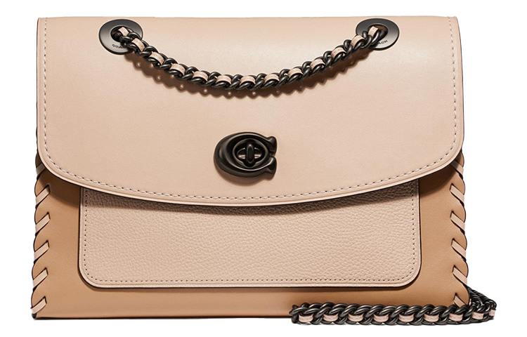 COACH Сумка через плечо из телячьей кожи среднего размера женская светло-бежевая
COACH Сумка через плечо из телячьей кожи среднего размера женская светло-бежевая