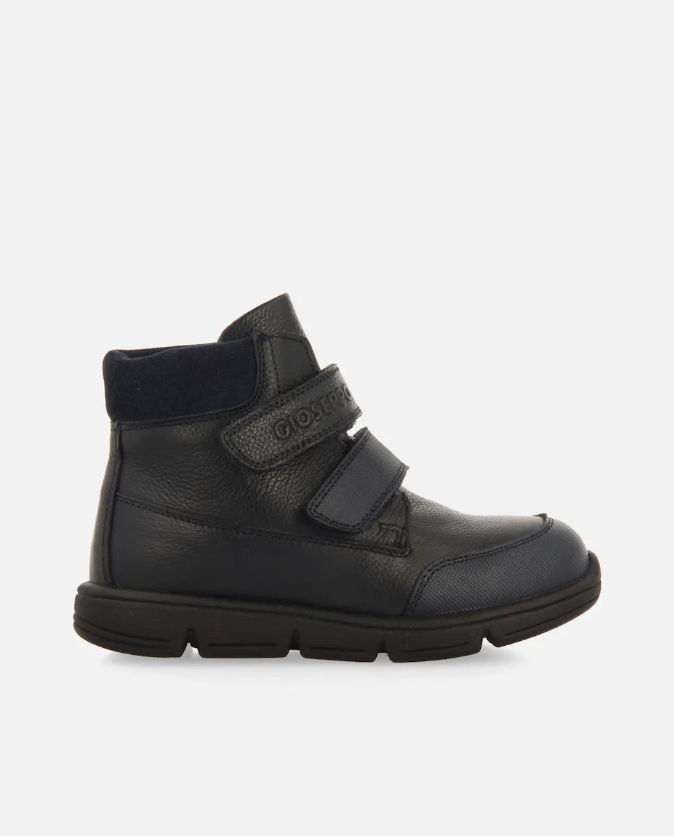 Кожаные школьные ботильоны для мальчика с двойной регулируемой застежкой Gioseppo, темно-синий
Кожаные школьные ботильоны для мальчика с двойной регулируемой застежкой Gioseppo, темно-синий