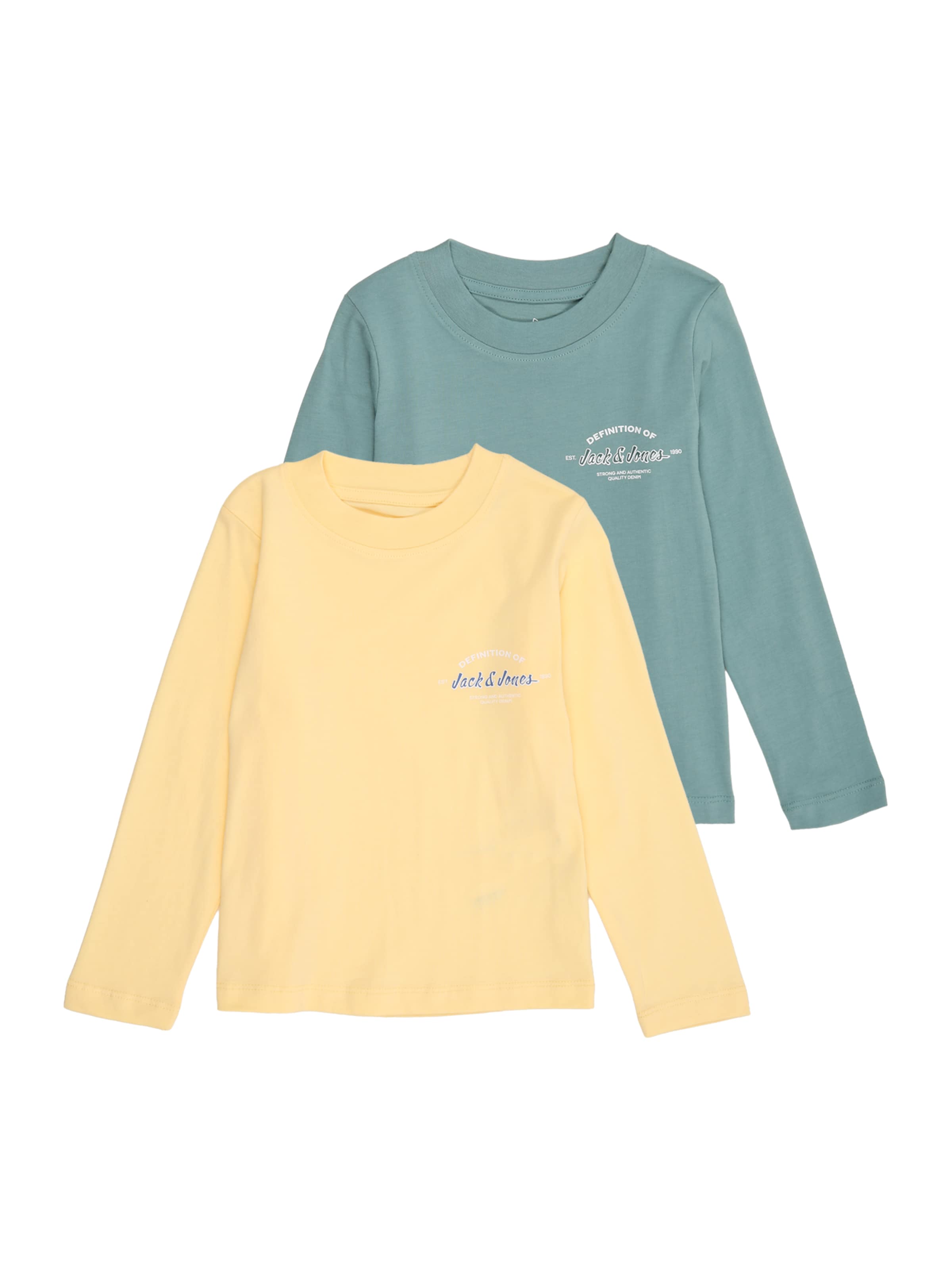 Jack & Jones Junior Лонгслив 'JJBRANDON' в цвете Blue, Gentian, Yellow
Jack & Jones Junior Лонгслив 'JJBRANDON' в цвете Blue, Gentian, Yellow