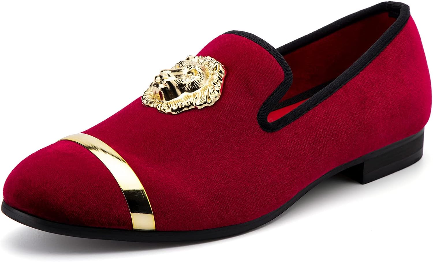 Мужские туфли Meijiana - черные бархатные лоферы с металлической пряжкой - модные повседневные деловые туфли для мужчин - удобная резиновая подошва, красный
Мужские туфли Meijiana - черные бархатные лоферы с металлической пряжкой - модные повседневные деловые туфли для мужчин - удобная резиновая подошва, красный