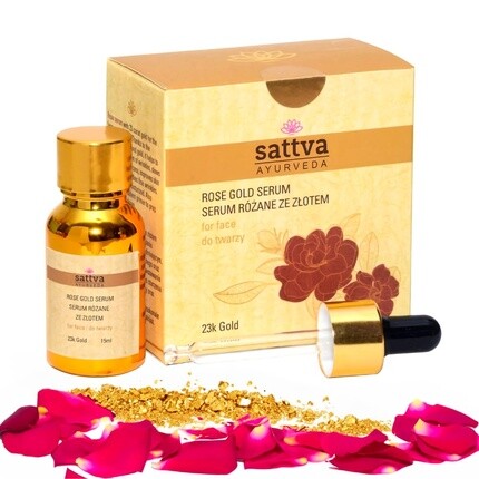 Сыворотка-масло для лица Sattva Rose Gold с розовым маслом и 23-каратным золотом для эластичности и разглаживания 15 мл Sattva Ayurveda
Сыворотка-масло для лица Sattva Rose Gold с розовым маслом и 23-каратным золотом для эластичности и разглаживания 15 мл Sattva Ayurveda